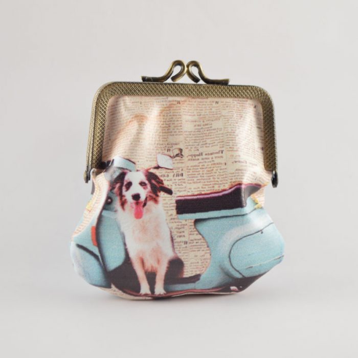 Tiny Wallet – Vespa Dog